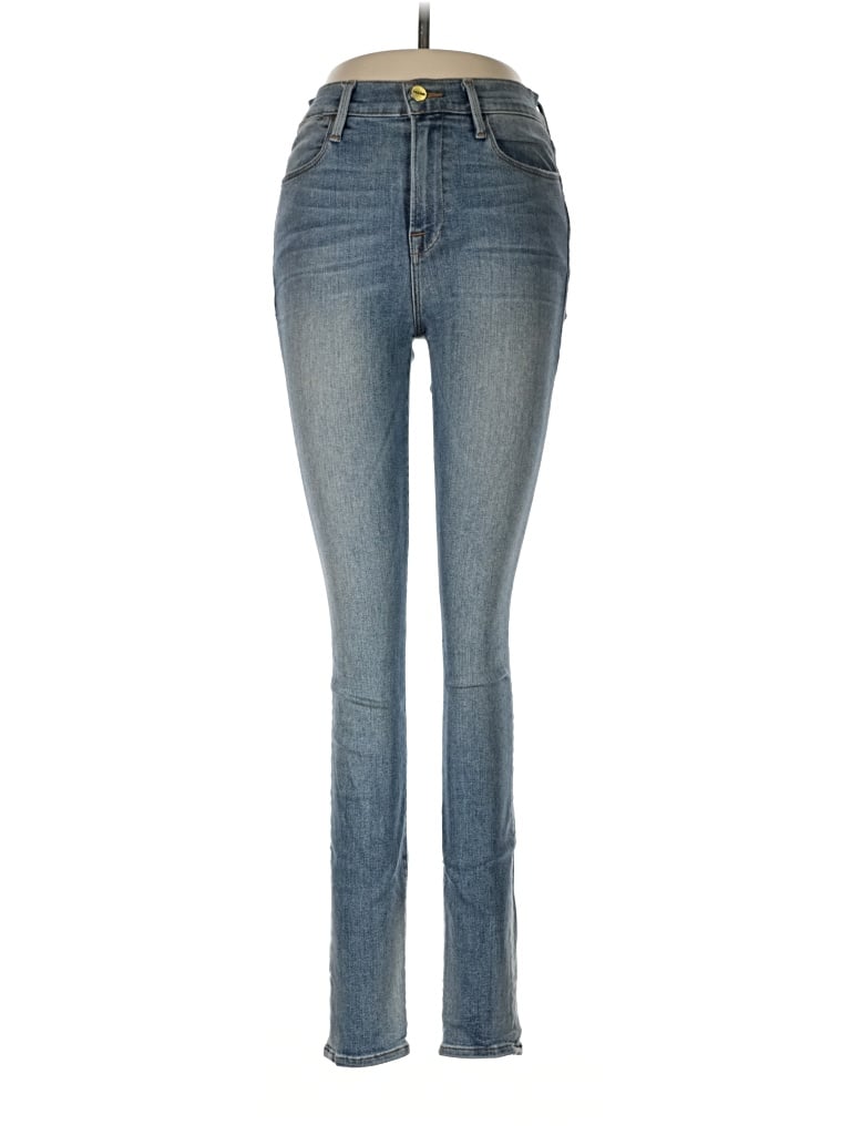 Pre-owned Frame Jeans In Blue