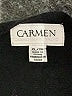Carmen Carmen Marc Valvo Polka Dots Black Pullover Sweater Size XL - photo 7