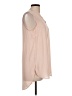 H&M 100% Polyester Tan Sleeveless Blouse Size 10 - photo 4