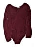 Culture Code Burgundy Long Sleeve Top Size 1X - photo 1