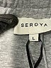 Ser.O.Ya Chevron-herringbone Gray Track Pants Size L - photo 7