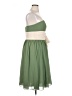 Alfred Angelo 100% Polyester Color Block Green Cocktail Dress Size 16 - photo 4