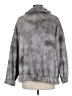 Old Navy 100% Polyester Gray Faux Fur Jacket Size M - photo 2