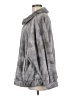 Old Navy 100% Polyester Gray Faux Fur Jacket Size M - photo 5