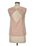 Alice + Olivia Red Sleeveless Silk Top Size M (estimated) - photo 2