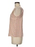 Alice + Olivia Red Sleeveless Silk Top Size M (estimated) - photo 5