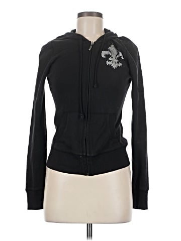 Romeo & Juliet Couture Zip Up Hoodie (view 1)