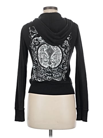 Romeo & Juliet Couture Zip Up Hoodie (view 2)