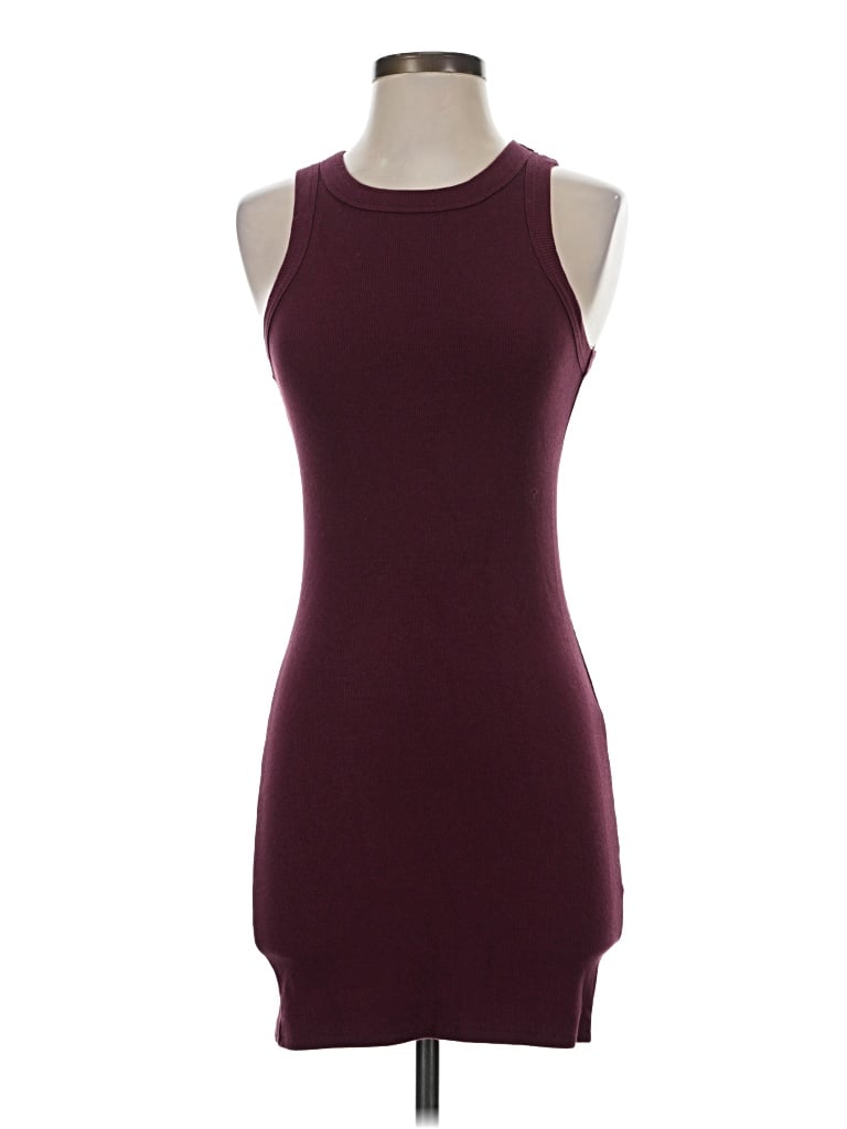 Pre-owned Cotton On Casual Dress In Burgundy