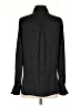 Vince. Polka Dots Black Long Sleeve Silk Top Size XS - photo 2
