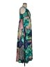 Notations Print Green Casual Dress Size XL - photo 4