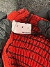 EXLURA Solid Red Casual Dress Size L - photo 7