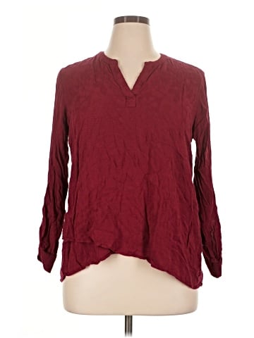 Simply Vera Vera Wang Long Sleeve Blouse (view 1)