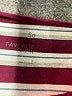 SO Stripes Burgundy Short Sleeve T-Shirt Size S - photo 7