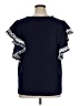 Shein Curve Blue Short Sleeve Top Size 1X - photo 2