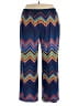 PREMISE Chevron-herringbone Blue Casual Pants Size 3X - photo 1