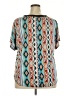 New Directions Teal Short Sleeve Blouse Size 2X - photo 2