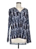 BCBGeneration 100% Polyester Blue Long Sleeve Blouse Size M - photo 1