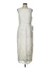 Mac Duggal 100% Polyester Silver Cocktail Dress Size 10 - photo 1