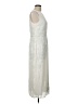 Mac Duggal 100% Polyester Silver Cocktail Dress Size 10 - photo 4
