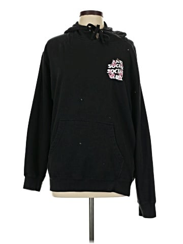 Anti Social Social Club Kkoch 4K Pullover Hoodie (view 1)
