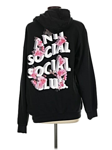 Anti Social Social Club Kkoch 4K Pullover Hoodie (view 2)