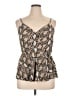 Maurices 100% Polyester Tan Sleeveless Blouse Size 14 (0) - photo 1