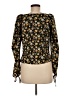 Topshop 100% Polyester Black Long Sleeve Blouse Size 8 - photo 2