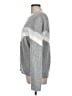 Nine West Chevron-herringbone Gray Pullover Sweater Size L - photo 5