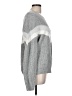 Nine West Chevron-herringbone Gray Pullover Sweater Size L - photo 4