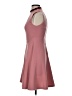 H&M Solid Pink Cocktail Dress Size 4 - photo 5