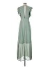 First Love 100% Polyester Green Casual Dress Size S - photo 2