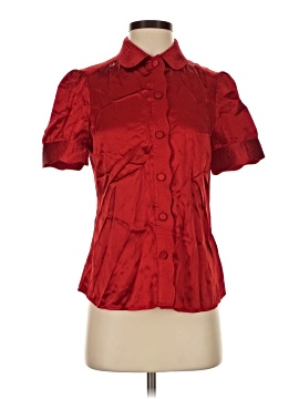 Banana Republic Short Sleeve Silk Top