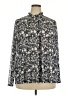 Lane Bryant Floral Gray Long Sleeve Blouse Size 18 - 20 Plus - photo 1