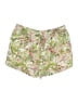 J.Jill 100% Rayon Paisley Green Shorts Size XL - photo 2