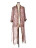 Lisa Rinna 100% Polyester Pink Kimono Size XL - photo 1