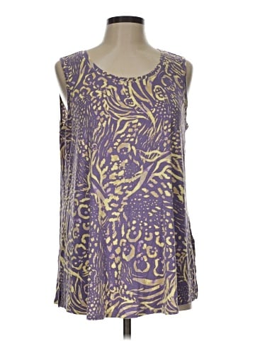 Logo Layers Sleeveless Blouse (view 1)
