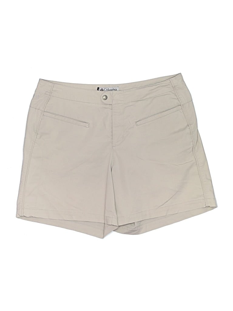 Pre-owned Columbia Khaki Shorts In Tan