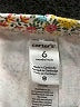 Carter's 100% Cotton Floral White Casual Pants 3-6 MO / 6 MO - photo 3
