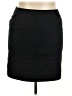 Lands' End 100% Polyester Solid Black Casual Skirt Size 18 - photo 1