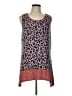 Logo Layers Red Sleeveless Top Size L - photo 1