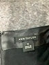 Ann Taylor 100% Polyester Black Casual Dress Size 12 - photo 7