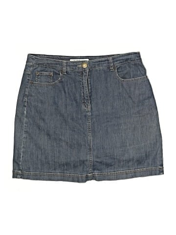 Croft & Barrow Denim Skirt (view 1)
