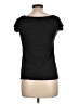 Rebecca Beeson Black Short Sleeve Top Size Lg (3) - photo 2