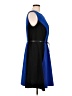 Alyx Color Block Blue Casual Dress Size 14 - photo 4