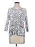 Cubism Silver 3/4 Sleeve T-Shirt Size S - photo 1