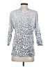 Cubism Silver 3/4 Sleeve T-Shirt Size S - photo 2