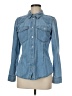 Universal Thread 100% Cotton Blue Denim Jacket Size 8 - photo 1