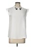 Elle White Sleeveless Blouse Size L - photo 1