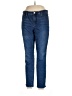 Athleta Solid Blue Jeans Size 14 - photo 1